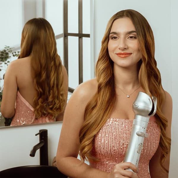 Cecotec CeramicCare 6-i-1 Gyro Silver Hårlocktång