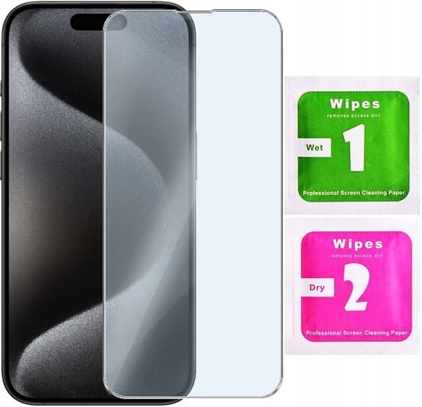 Karkaistu lasi Apple iPhone 15 Pro Max -näytönsuoja 9H