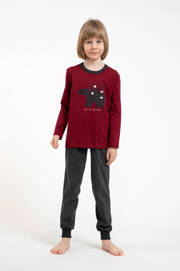 Morten pojkpyjamas långärmad, långbyxor 12 år
