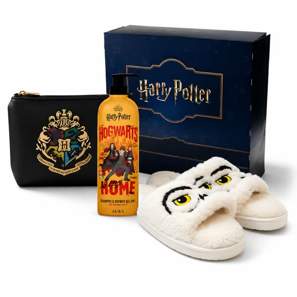 HARRY POTTER HOGWARTS Tøfler Gavesæt
