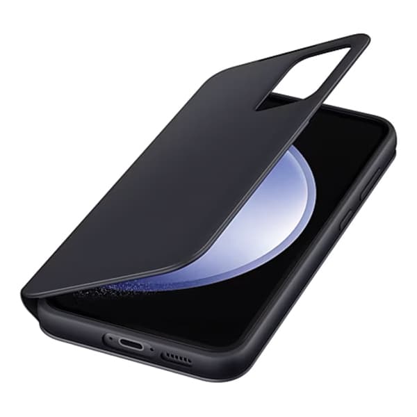 Samsung Smart View Pung-etui til Galaxy S23 FE Sort