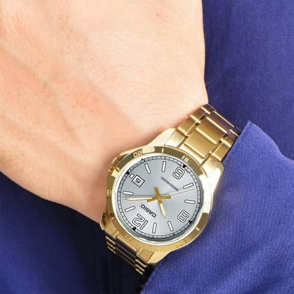 Herrklocka CASIO MTP-V004G-7B2 (zd047e) med låda