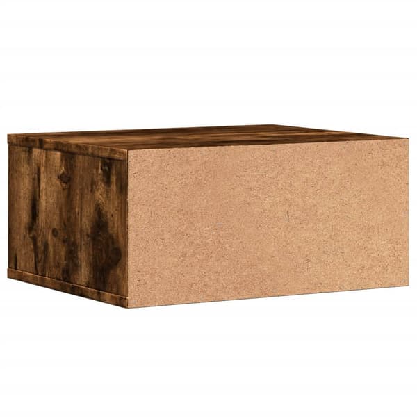 vidaXL printerstativ røget eg 49x40x22,5 cm