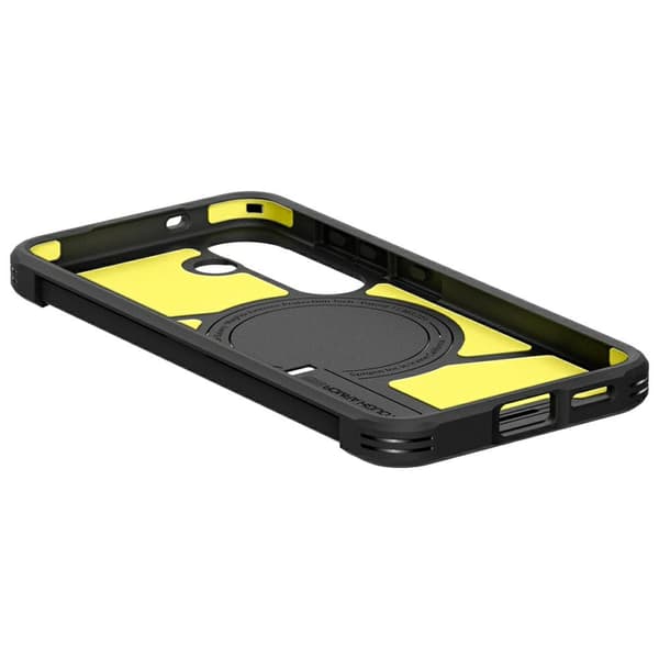 Spigen Tough Armor MagSafe-cover til Galaxy S25, sort