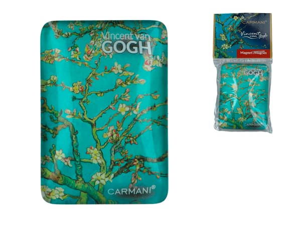 Magnet - V. van Gogh, Mandelträd (CARMANI)