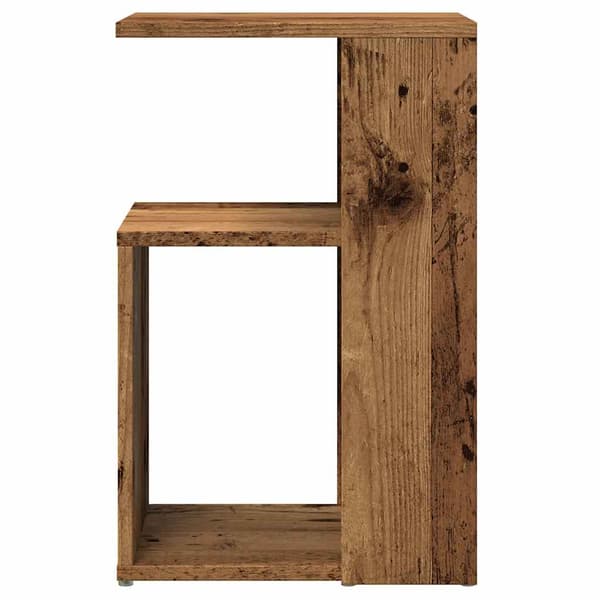 vidaXL sidebord, antik træ, 36x30x56 cm
