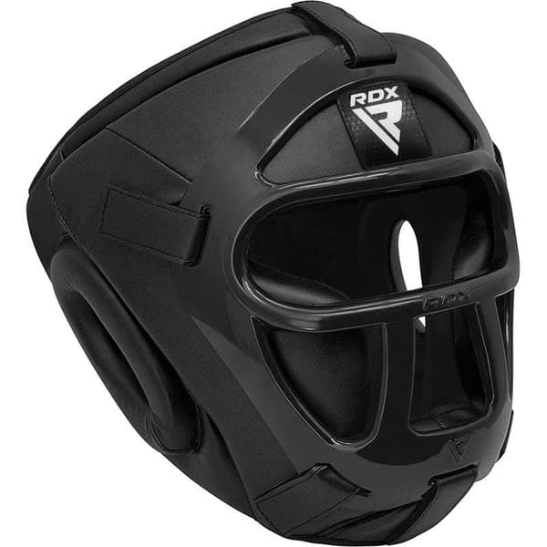RDX T1 Sort Lille Boksehjelm med Gitter