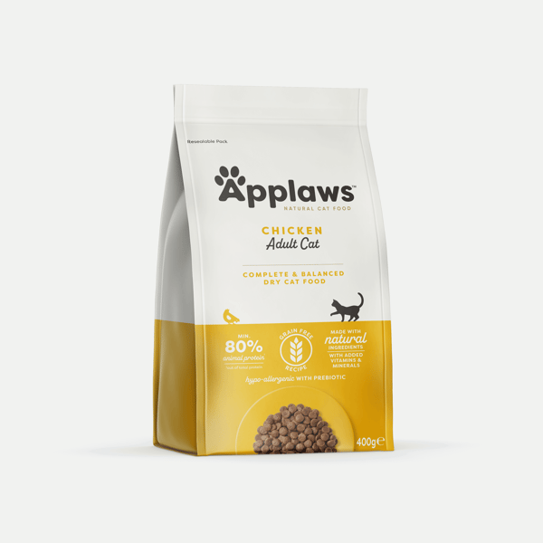 Applaws Premium Tørfoder til Katte Voksne Steriliseret Kylling 400g