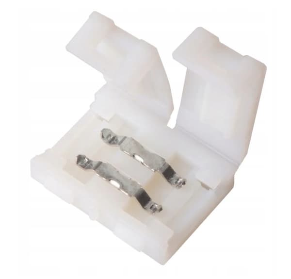 Lynkobling til LED-strimler MONO dobbeltkobling 8 mm