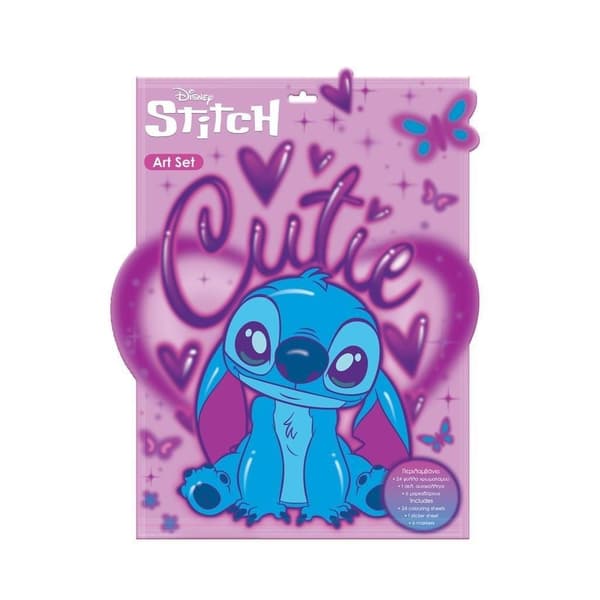 Lilo & Stitch klistermärkes målarbok