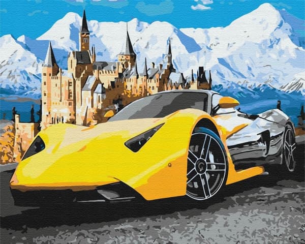 Mal efter tal Mal det! Lamborghini 40x50