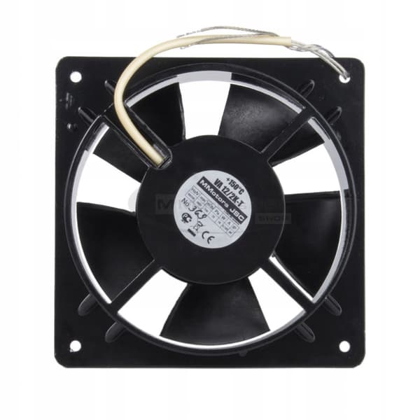 Pejseventilator VA 12/2K Op til +150C