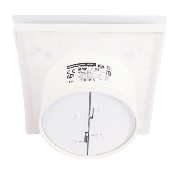 Badeværelsesventilator MMP 100 Standard Energibesparende Blank Hvid Polyamid