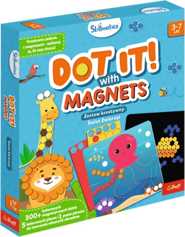 Skillmatics Prick-till-prick Magnetisk Mosaik Djurvärlden 300 Bitar