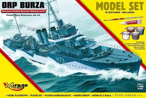 Destroyer ORP "BURZA"