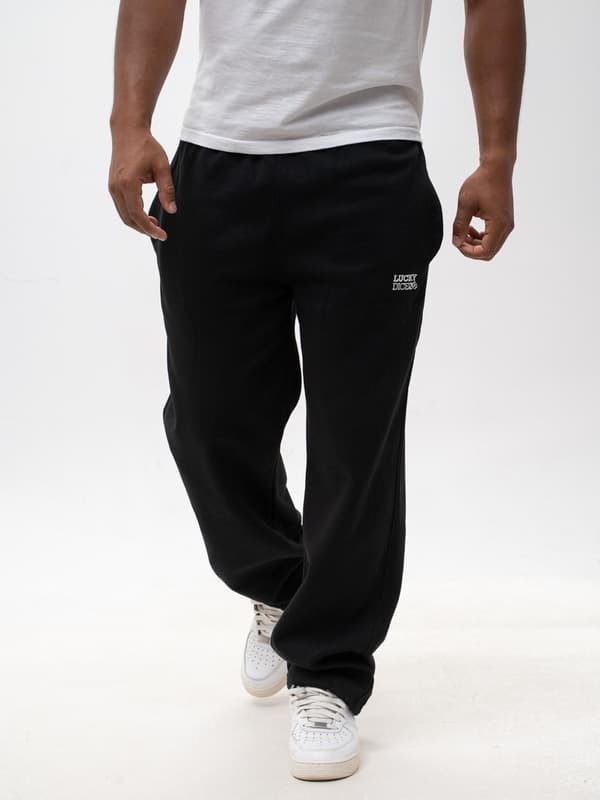 Lucky Dice LD Classic Herre Baggy Joggingbukser Sort M