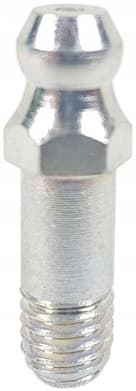 Smørenippel lige M8x1/45