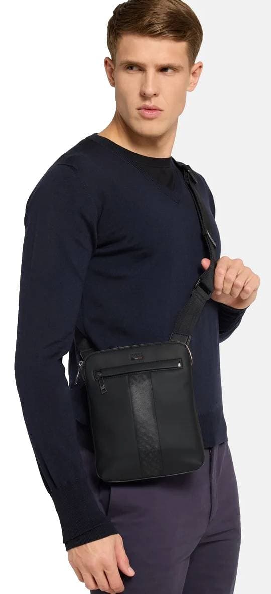 HUGO BOSS herr axelväska, axelväska, midjeväska