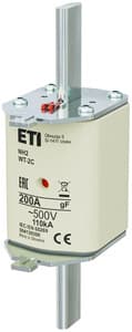 NH2/WT-2C GF 200A/500V säkringskoppling