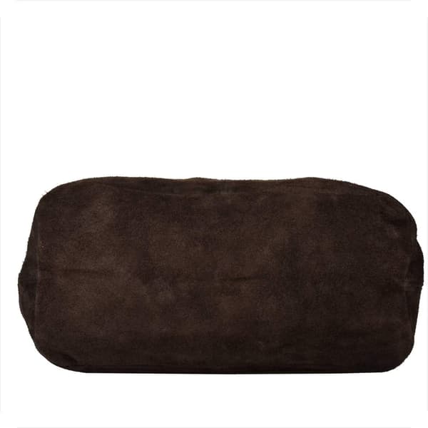 Läderväska, brun choklad