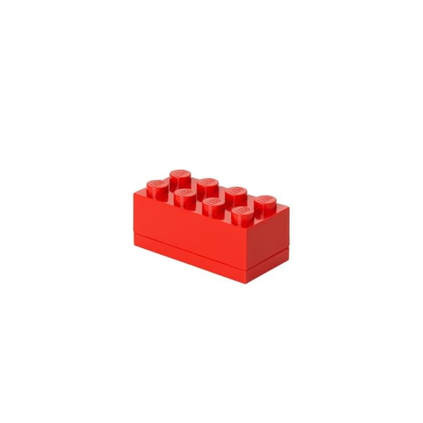 LEGO(R) låda, åtta klossar, röd