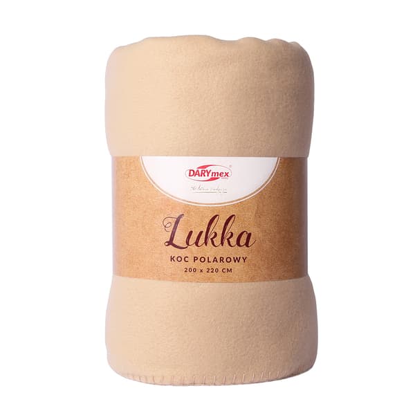 LUKKA fleecefilt 150x200 beige