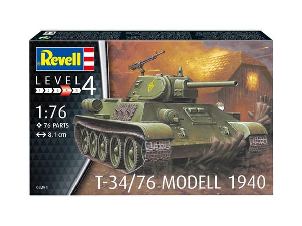 Køretøj 1:76 T-34/76 Model 1940