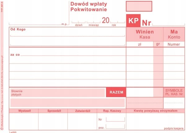 KP-MAKSUKUITTIN A6 401-5