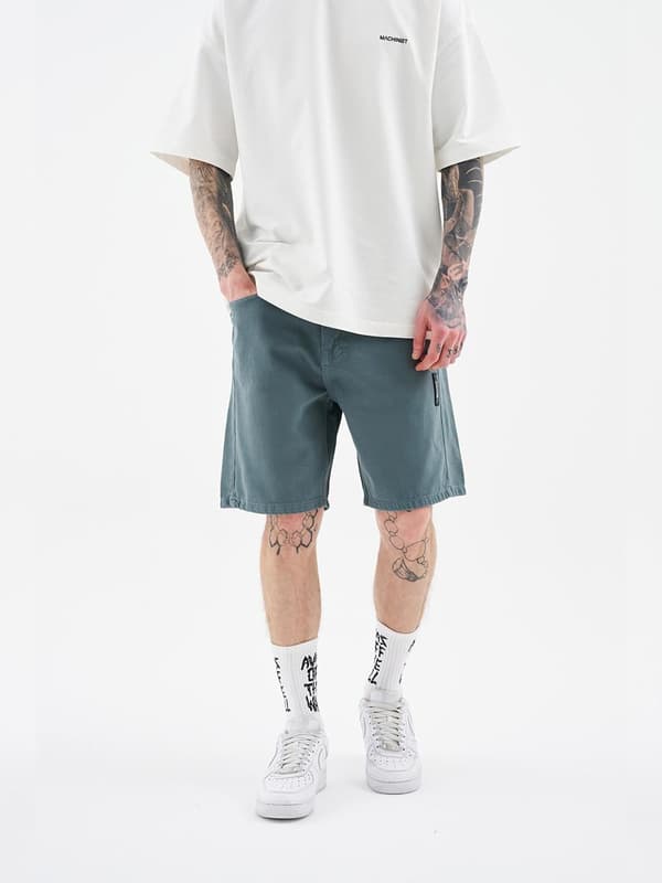 MyStars Washing Basic 31 Blå Herrjeansshorts