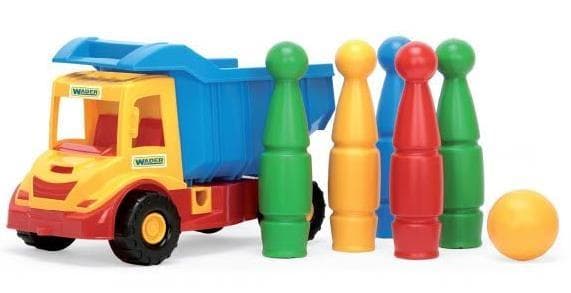 Monikuorma-auto kippiauto keiloilla