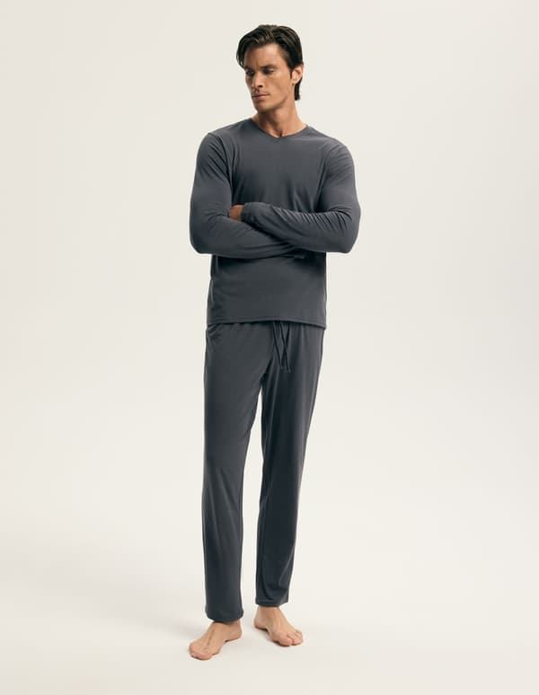 Axiom Esotiq Homme Herrpyjamas | Grå M