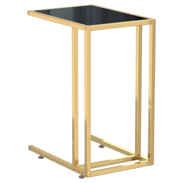 vidaXL computer sidebord sort 50x35x65 cm