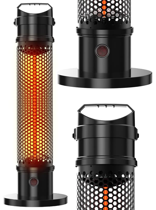 MalTec infrapunalämmitin INFRA1200W 360°