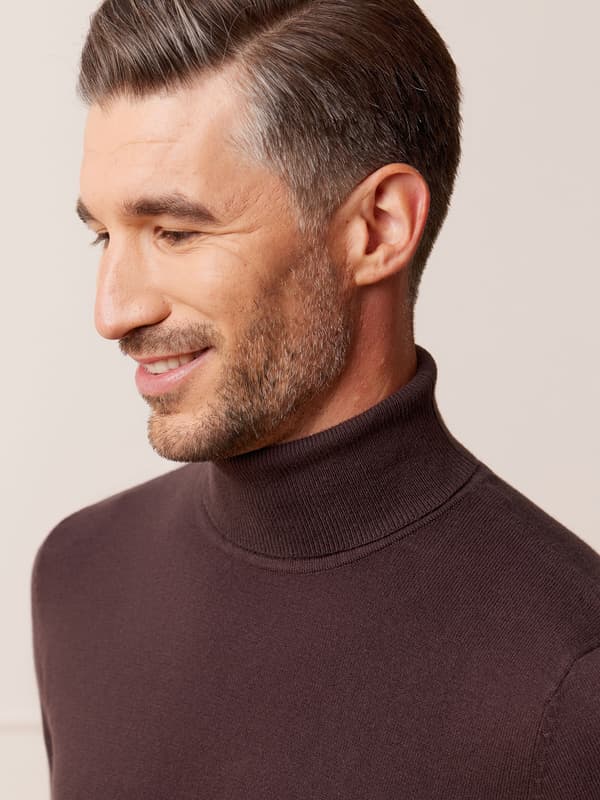 BRACKEN BRUN TURTLENECK XL