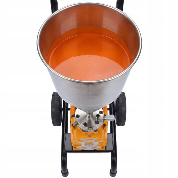 18L materiale-/malingstank | Rustfrit stål | Til membranenheder | Solid konstruktion | Professionel brug