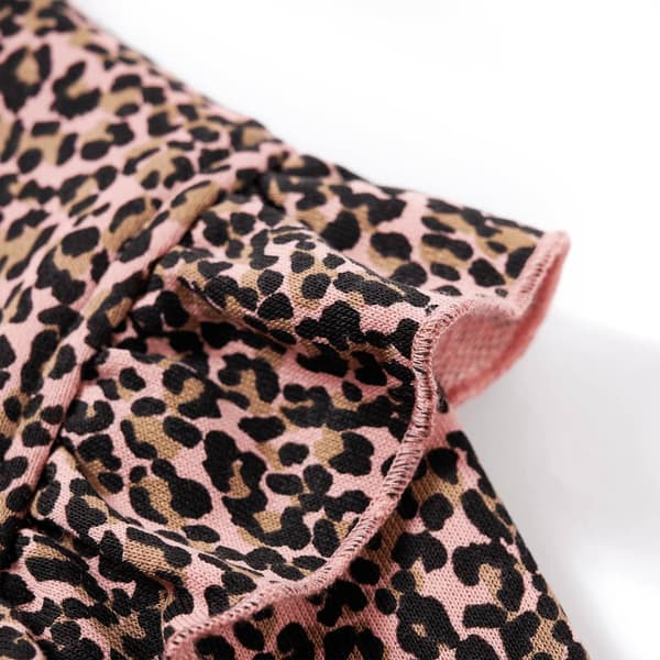 Børnesweatshirtkjole, diskret pink, 92