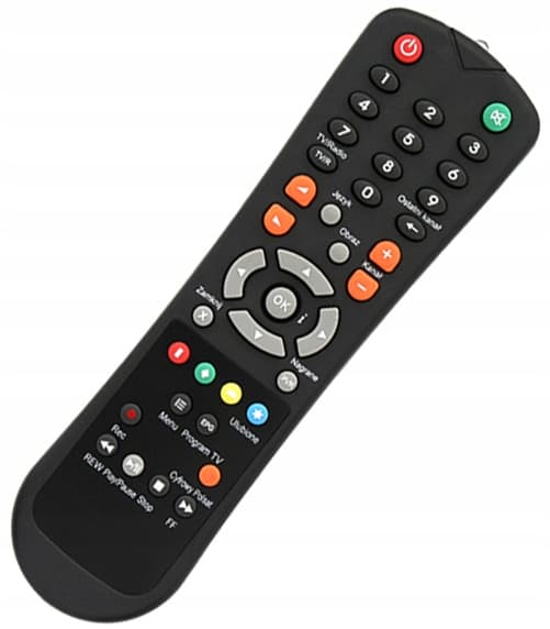 Fjärrkontroll för Polsat mini HD2000-dekoder, högkvalitativ ersättning