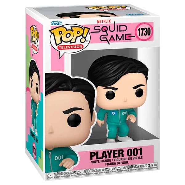 Funko POP Squid Game 1730 Spelare 001 Samlarfigur