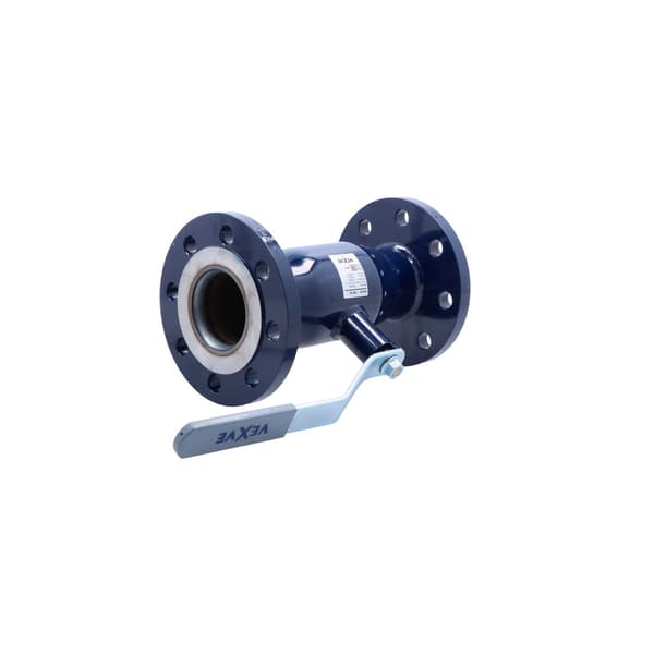 Vexve kugleventil til vand op til 200°C, DN65 PN16 flange, reduceret passage