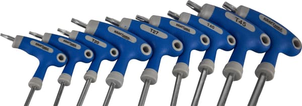 Sæt med 9 Torx-nøgler KD10247