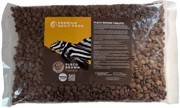 Pleco tabletter brune 1000g