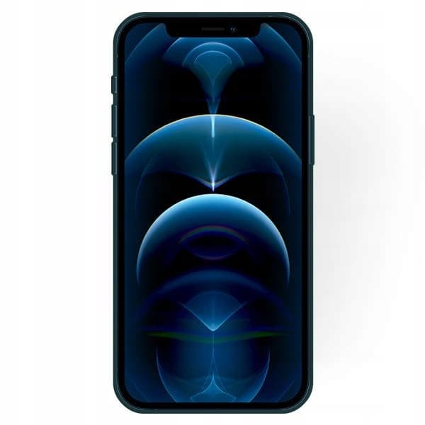 MAT SLIM ETUI til IPHONE 12 / 12 PRO SILIKONE GRØN + GLAS
