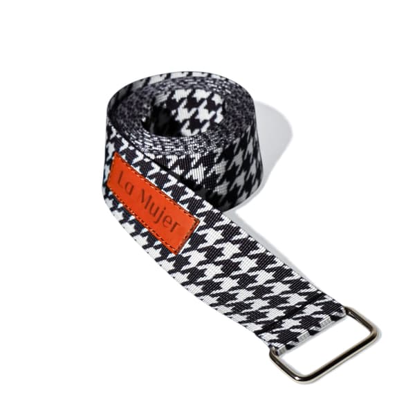 La Mujer yogarem - houndstooth