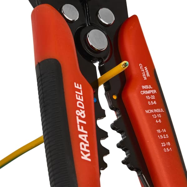 Kabel- og ledningsafisoleringstang + tilbehør KD10543