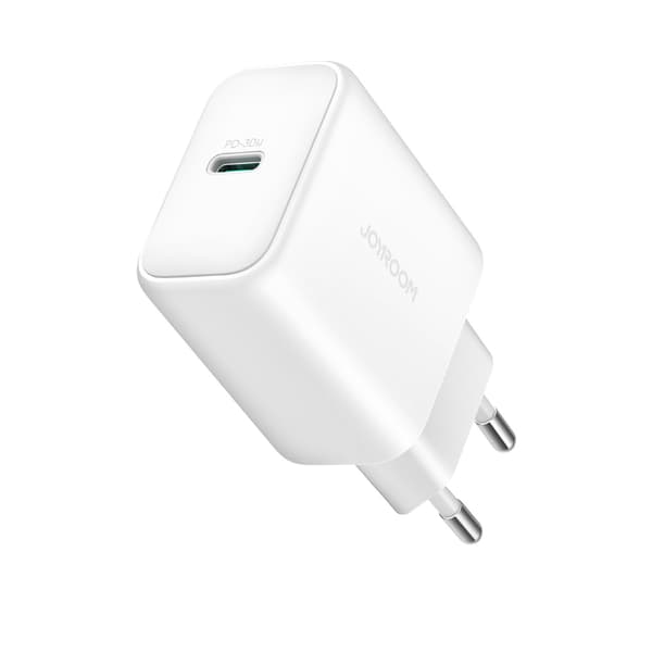 USB-C PD 30W QC SFC Vægoplader - Hvid