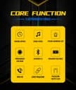 X15 PRO Game Sport trådløse Bluetooth 5.2 hovedtelefoner - sort