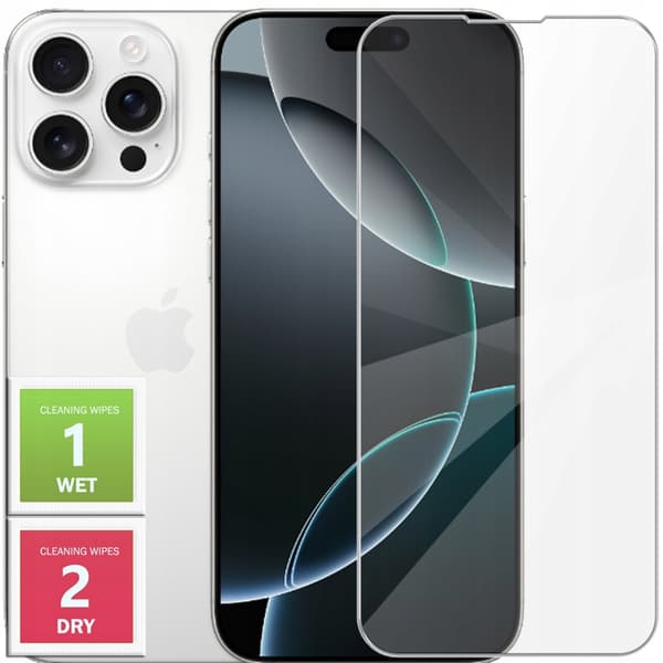 Härdat glas för Apple iPhone 16 Pro Max - Skyddsglas