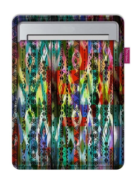 Arco Design 6-7" e-boksfodral - EcoFilc, Kipu-tryck, grå, passar Kindle / PocketBook