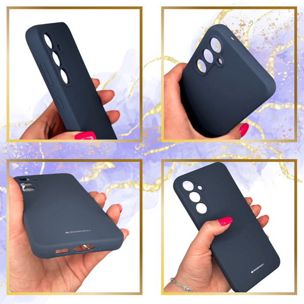 Mercury Silikone Etui til Galaxy A35, Lavendel