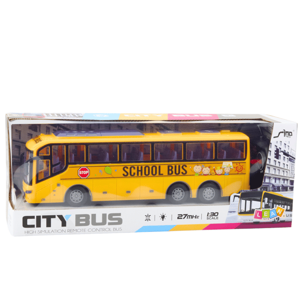 RC Skolebus 1:30 Lys Gul